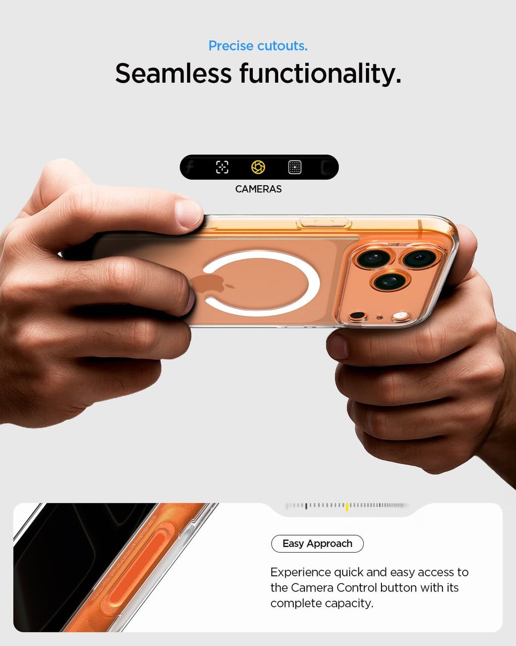 Cover iPhone 17 Pro Max | Spigen Ultra Hybrid (Mag Fit)