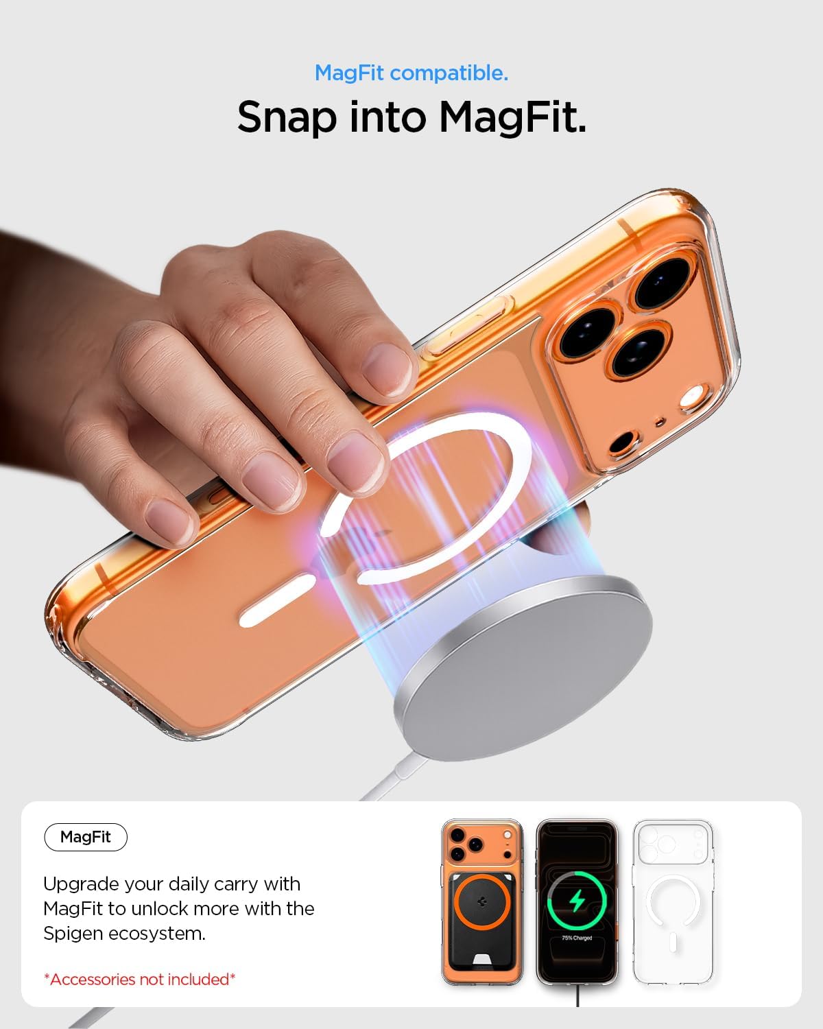 Cover iPhone 17 Pro Max | Spigen Ultra Hybrid (Mag Fit)