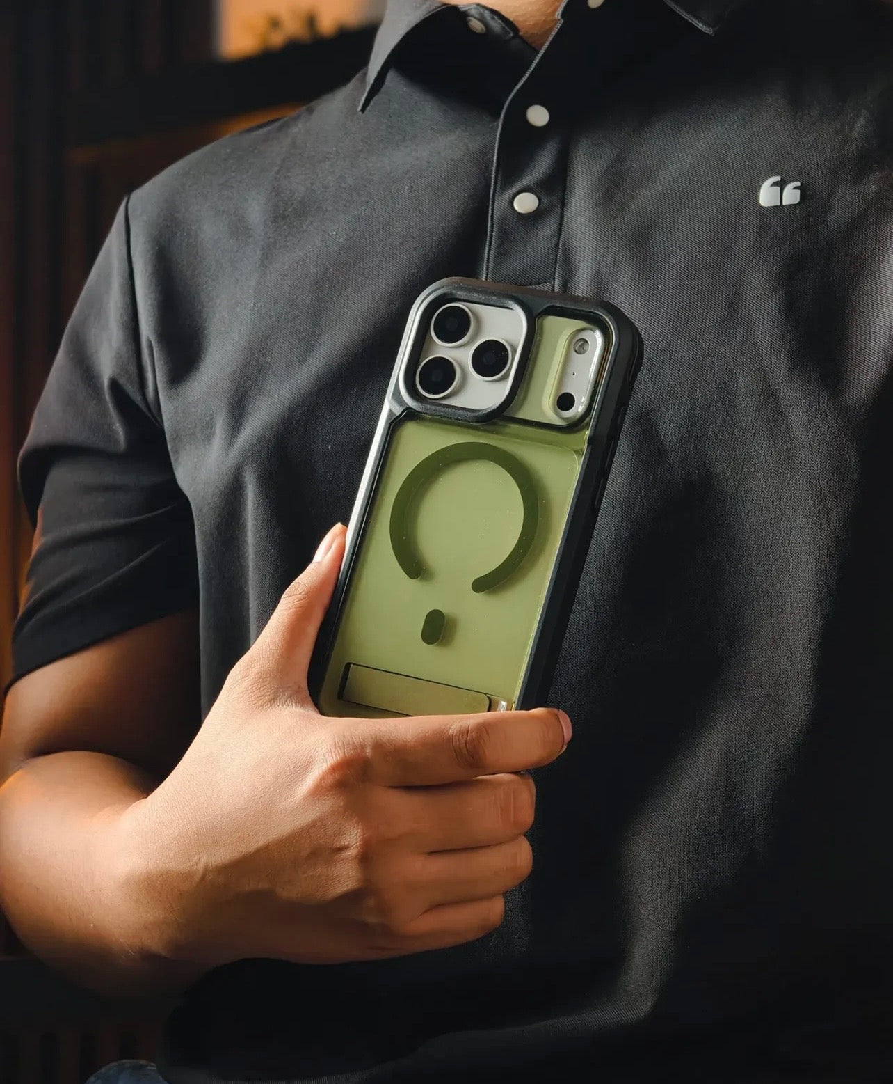 Cover iPhone 17 Pro Max | ZAGG Rainier Snap con Kickstand